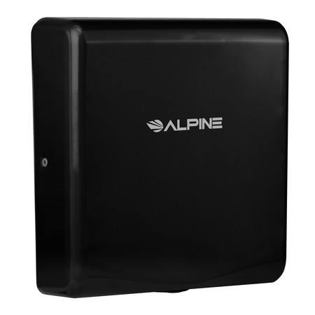 Alpine Industries Willow Commercial Black High Speed Automatic Electric Hand Dryer 405-10-BLA